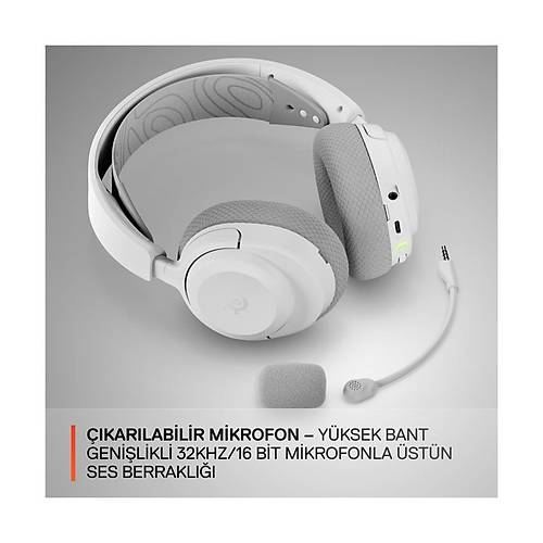 Steelseries Arctis Nova 3PC, PS, Mobil Uyumlu Kablosuz Wireless Gaming Kulakl�k - Beyaz