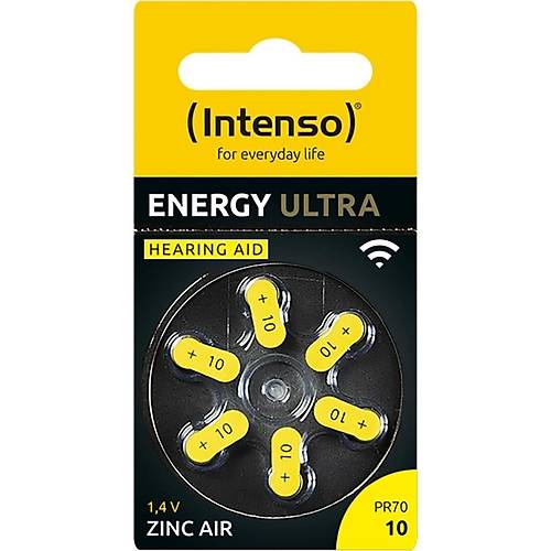 ntenso Energy Ultra Hearing Aid A10 6 Adet