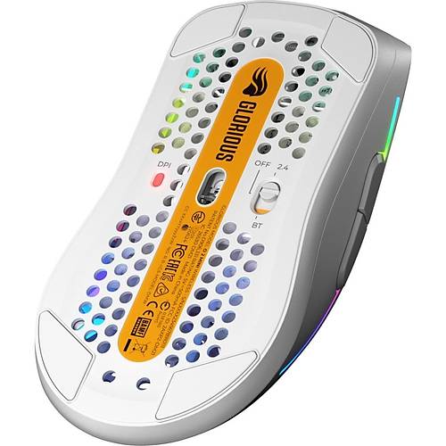 Glorious Model O 2 Mini 57 Gram 6 D��meli Kablosuz Oyuncu Mouse Beyaz