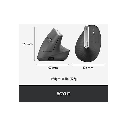 Logitech MX Vertical Advanced Ergonomic Mouse