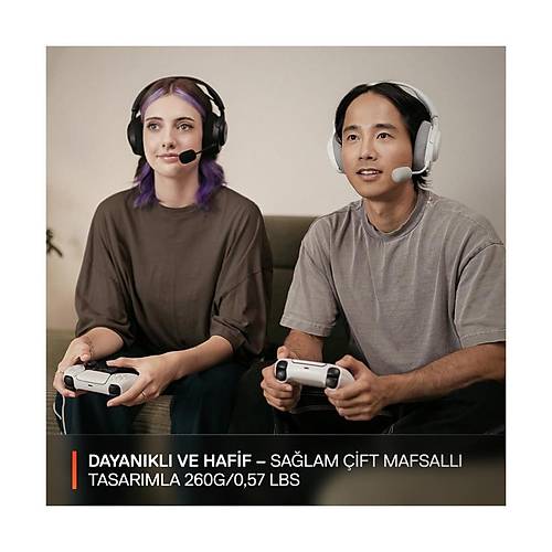 Steelseries Arctis Nova 3PC, PS, Mobil Uyumlu Kablosuz Wireless Gaming Kulakl�k - Siyah