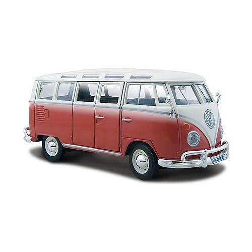 1/25 Volkswagen Van Samba Model Araba K�rm�z�