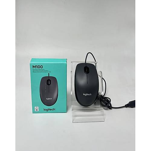 Logitech M100 Kablolu Optik Mouse (OUTLET)