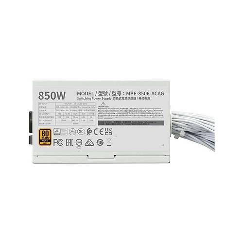 Cooler Master Mwe Gold V3 850 MPE-8506-ACAG-G 850W Atx 3.1 Pc�-E 5.0 80+ Gold 120MM Fan Beyaz Power Supply