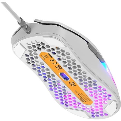 Glorious Model O Eternal RGB Kablolu 12000 DPI Gaming Mouse - Mat Beyaz