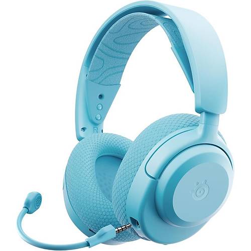 SteelSeries Arctis Nova 3P Wireless Aqua Gaming Kulakl�k - Mobil Uygulama ile Kontrol - 40 Saat Pil �mr� PS5, PS4, PC, Switch, Mobil Uyumlu