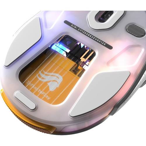 Glorious Model O3 Kablosuz Rgb Ultralight 30000 Dp� Gaming Mouse -Mat Beyaz