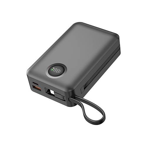 Dexim 20.000 Mah 65W Lightning+Type-C Kablolu H�zl� �arj Ta��nabilir G�� Kayna�� �arj Cihaz� DCA0071