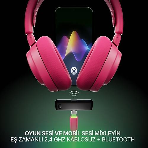 Steelseries Arctis Nova 7X Gen2 Kablosuz Magenta Gaming Kulakl�k