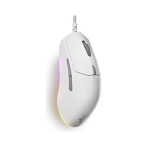 Steelseries Rival 3 Gen 2 SSM62516 Optik 6 Tu 8500DPI Beyaz Kablolu Gaming (Oyuncu) Mouse