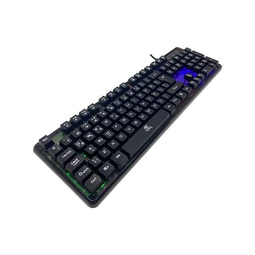 Dexim KBL707 Mekanik Hisli Rgb LED Arka I��kl� �effaf Gaming Oyuncu Klavye