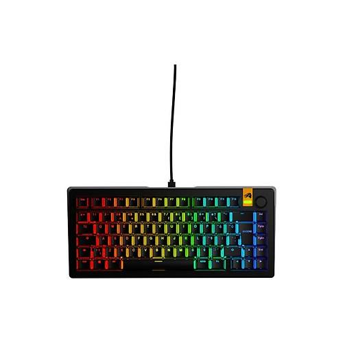 Glorious GMMK3 75% Hall Effect RGB Kablolu Mekanik Mod�ler TR Gaming Klavye ? Siyah (GLO-KB-GMMK3-75-PB-HE-W-BLK-TR)
