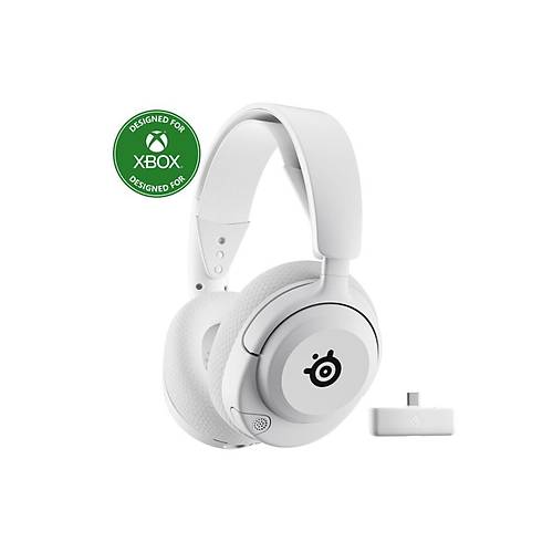 Arctis Nova 5X Wireless ve Bluetooth Xbox ve PC Kablosuz Oyuncu Kulakl - Beyaz