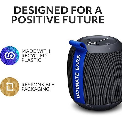 Logitech Ultimate Ears WONDERBOOM Play Tanabilir Su Geirmez Bluetooth Hoparlr
