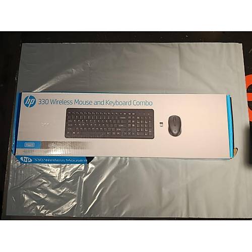 Hp 330 Kablosuz Klavye Mouse Seti Siyah 2V9E6AA (OUTLET)