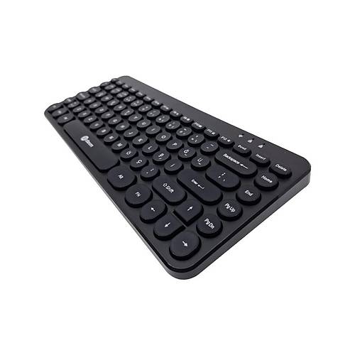 Dexim KBW002 Retro Daktilo G�r�n�ml� ��k ve Kullan��l� Pilli T�rk�e Bluetooth Q Klavye