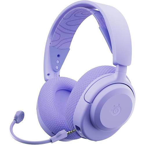SteelSeries Arctis Nova 3X Wireless Lavender Gaming Kulakl�k - Mobil Uygulama ile Kontrol - 40 Saat Pil �mr� - PS5, PS4, PC, Switch, Mobil Uyumlu