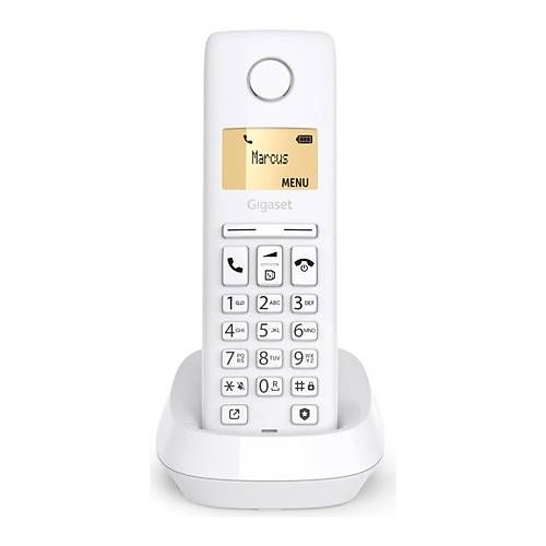 Gigaset Pure 100 Dect Telefon Beyaz
