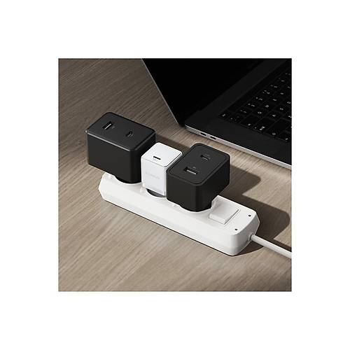 Baseus Palm H�zl� �arj Aleti 1c 30W Beyaz Eu (P10111605213-00)