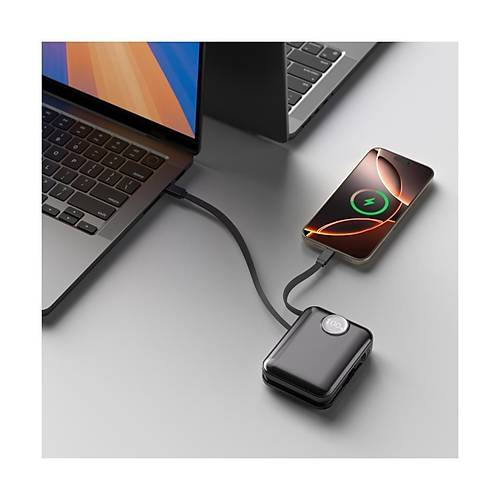 Dexim 10.000 Mah 45W Lightning Type-C Kablolu H�zl� Ta��nabilir G�� Kayna�� �arj Cihaz� DCA0070