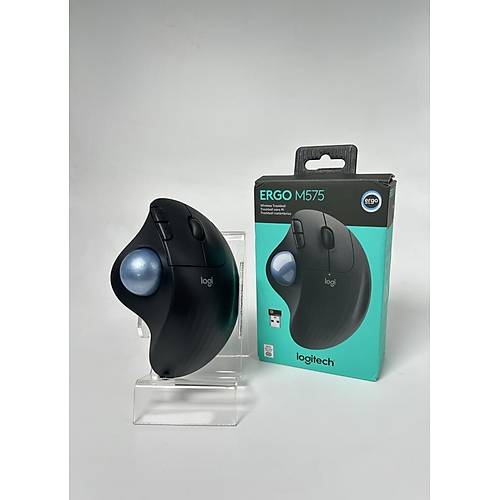 Logitech Ergo M575 910-005872 Wireless & Bluetooth Optik Trackball Mouse (OUTLET)
