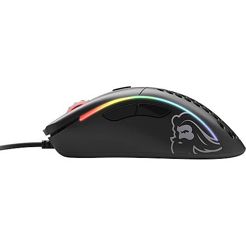 Glorious Model D Kablolu Mat Siyah RGB Oyuncu Mouse 69Gr