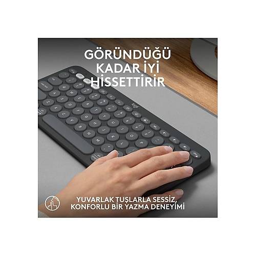 Logitech Pebble Keys 2 K380S 920-011859 Kablosuz Klavye