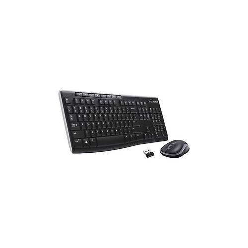 Logitech MK270 Kablosuz Ingilizce Q Klavye ve Mouse Seti