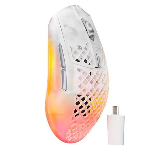 Steelseries Aerox 3 Wireless Gen 2 - Ghost 4K Kablosuz Gaming Mouse