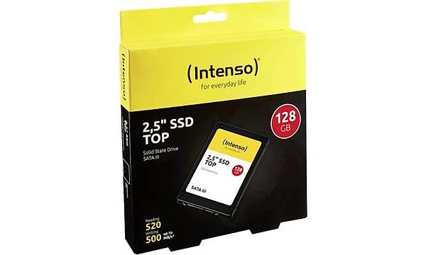 Intenso 128GB SSD 520-300MB/s Sata 3 2.5