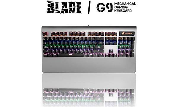 GameBooster G9 Blade RGB Aydýnlatmalý Bileklikli Mekanik Klavye (GB-G9)