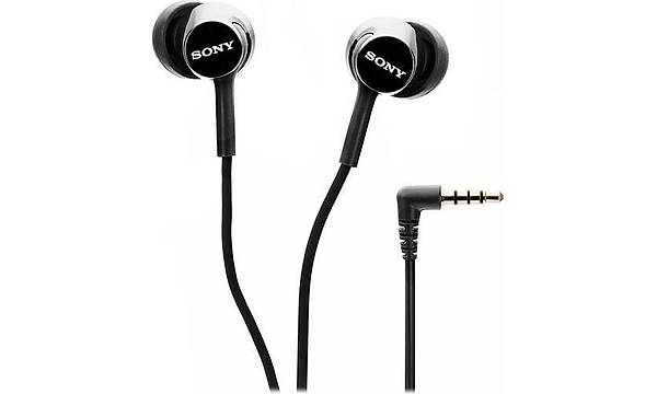 Sony MDR-EX155AP Kulak Ýçi Mikrofonlu Kulaklýk-Siyah