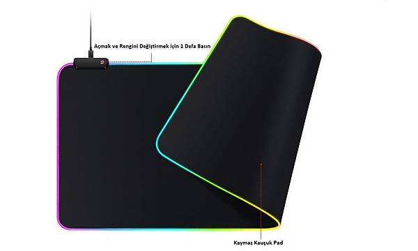 Dexim Surf RGB Mouse Pad 80x30