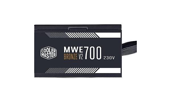 Cooler Master MWE 700W 80+ Bronze 2 x EPS Aktif PFC 120 mm Fanlý PSU (MPE-7001-ACABW-BEU)