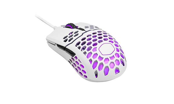 Cooler Master Mouse MM711 Rgb Ultra Hafif 60GR Mat Beyaz Profesyonel Oyuncu Faresi (OUTLET)