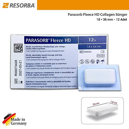 Resorba Fleece ok Amal Collagen Membran 18x36 mm 12'li Kutu