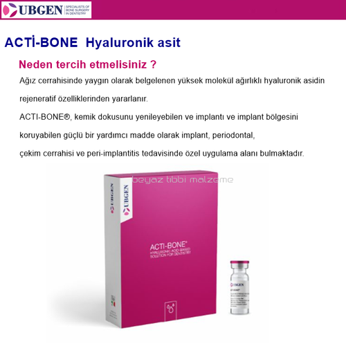 ACT-BONE Hyaluronik Asit 5'li Pk.  10 Adet