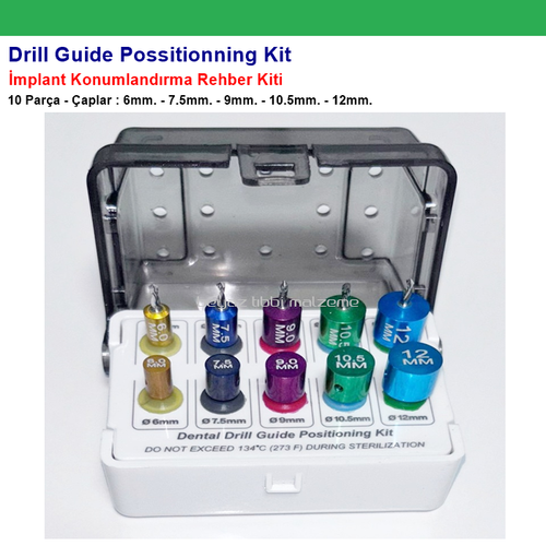 Drill Guide Possitionning Kit - �mplant Konumland�rma Rehber Kit