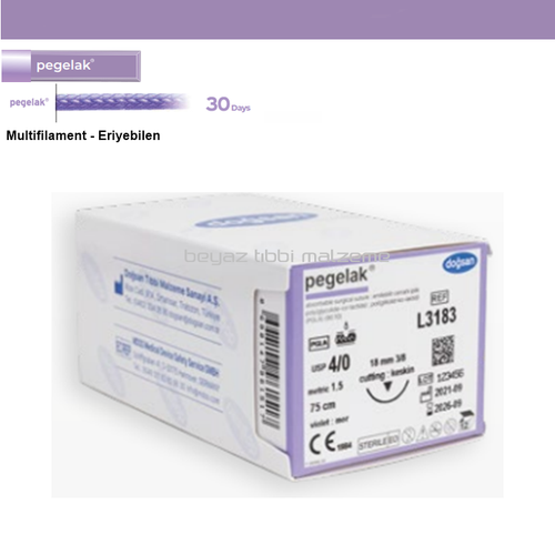 Do�san Pegelak 4/0 18 mm. Ters Keskin - �L3183 - 75 cm.