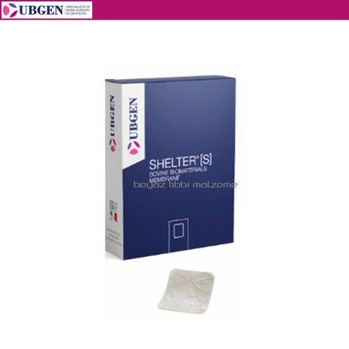 UBGEN Shelter-S Pericardium Membran  25 x 30 - 0.4mm.  10 Adet