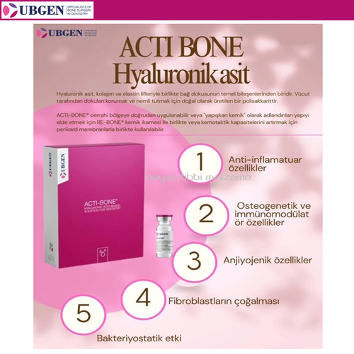 ACT-BONE Hyaluronik Asit 5'li Pk.  1 Adet