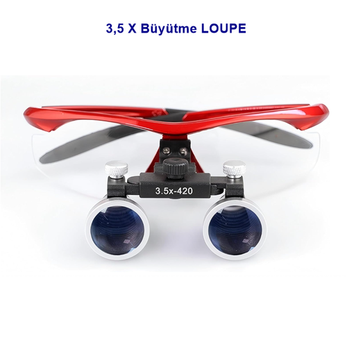3,5 X B�y�tme Loupe Kablolu Ayarlanabilir