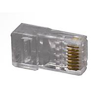 RJ45 Plastik Cat Jack Konnektr 100'L Paket  - 1428