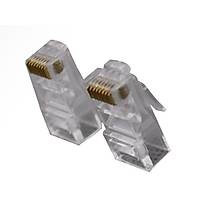 RJ45 Plastik Cat Jack Konnektr 100'L Paket  - 1428