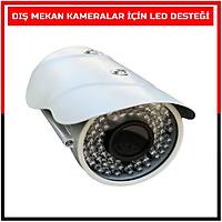 Harici Su Geirmez Metal Kasa 72 IR Led Projektr - 1295 + 1099