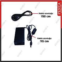 12V  5 Amper DVR Kayt Cihaz ve Kamera Adaptr   / 1611