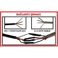 Bnc + Erkek Power G Soketi 30 Cm Kablo / 1297