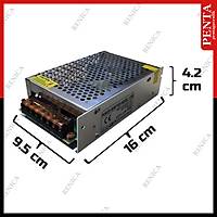 12V 10 Amper Metal kasa Gvenlik Kameras Adaptr - G Kablosu Hediyeli  - Midi Kasa - 1732+1094