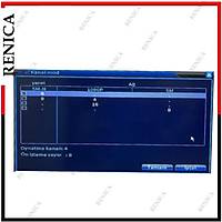 Renica AD-0850 8 Kanal 5MP-N 1920N AHD Dvr Kayıt Cihazı -XMEYE -H265 / 1802R