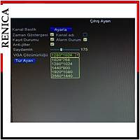 RENICA NVR-N5A08 8 KANAL 5 MP H265+  Nvr Kayit Cihazı / 1840R